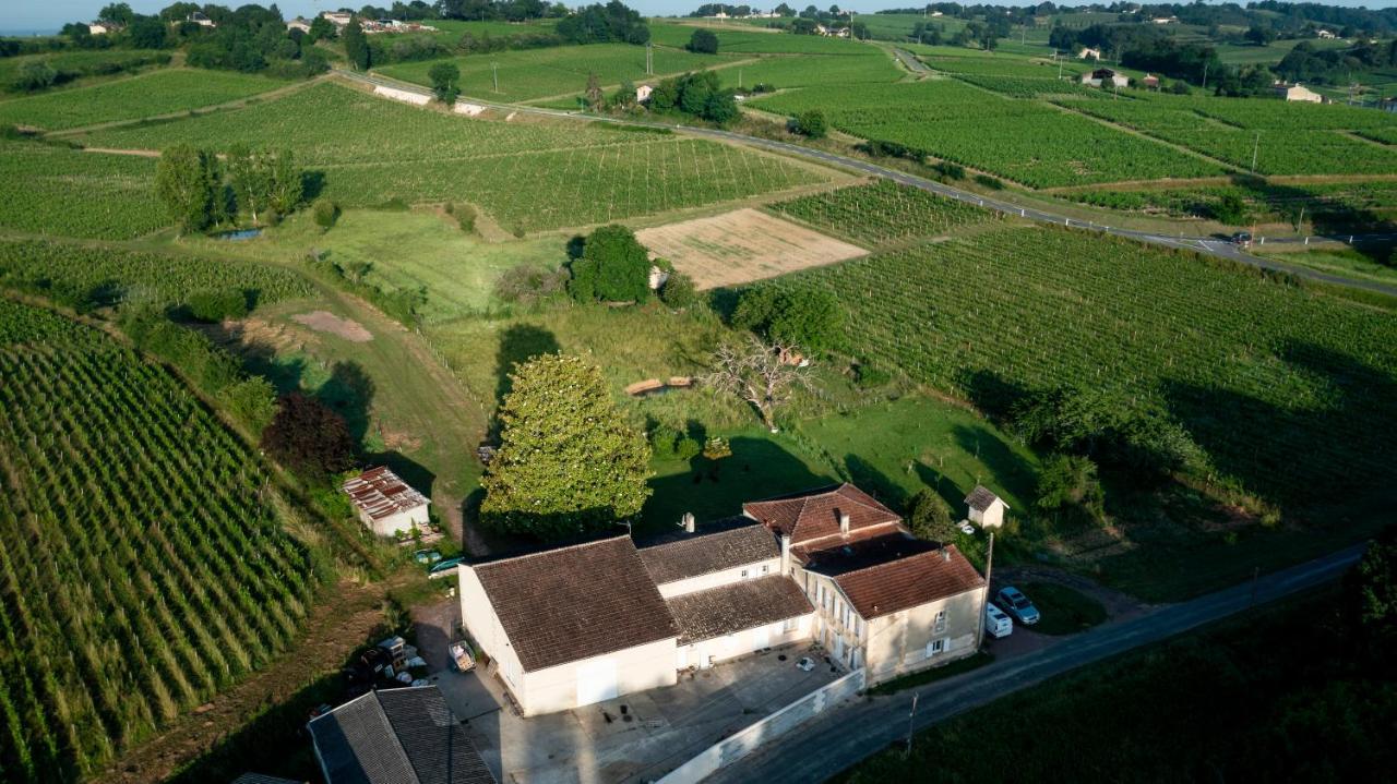Chambre D'Hote Pres Bordeaux Au Chateau Camponac Bourg-sur-Gironde Luaran gambar